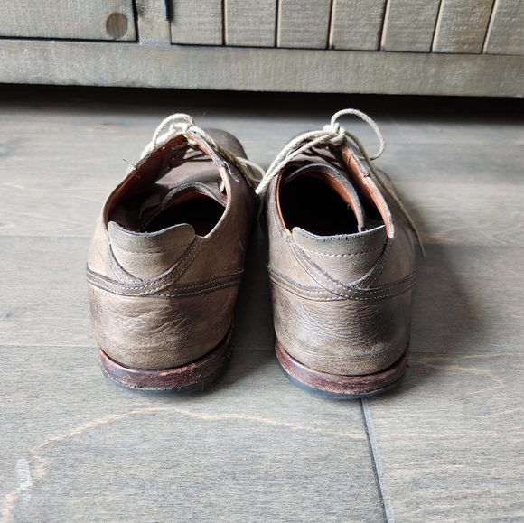 Timberland Gray Leather Oxfords